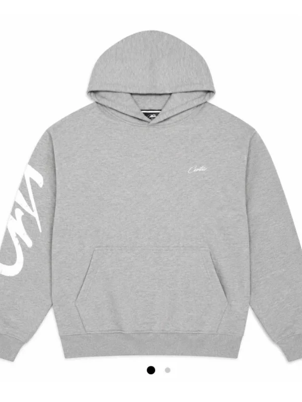 ست کورتیز هودی و جاگر طوسی | Corteiz Hoodie &#۰۳۸; Jogger Set Grey